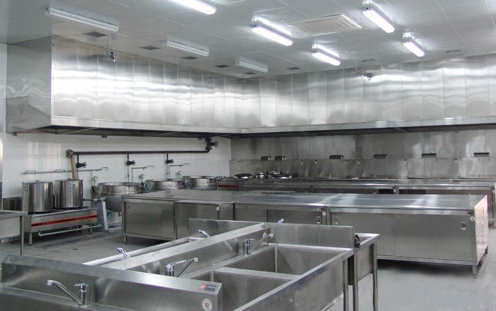 成都電力公司職工食堂廚房設備現場圖片