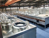 成都不銹鋼廚具廠家告訴你大型食堂廚房包含哪些設備