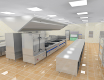 商用廚房設備制造廠告訴你為什么要重視商用廚房設計