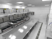 食堂廚房設備廠家告訴你大型工廠食堂廚房設備包含哪些