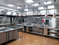 四川大型廚房設(shè)備廠(chǎng)告訴你商用廚房如何控制廚房噪音